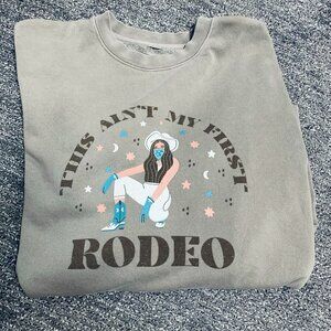 Living Fully - Mallory Ervin - Rodeo Cowgirl Sweatshirt